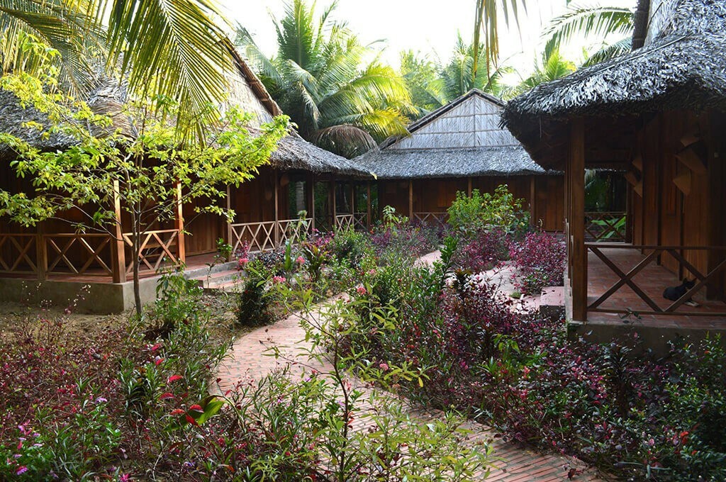 bungalow chez viet ben tre vietnam