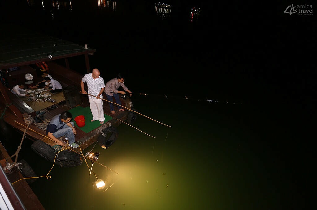 Pêche du calamar Secret Halong