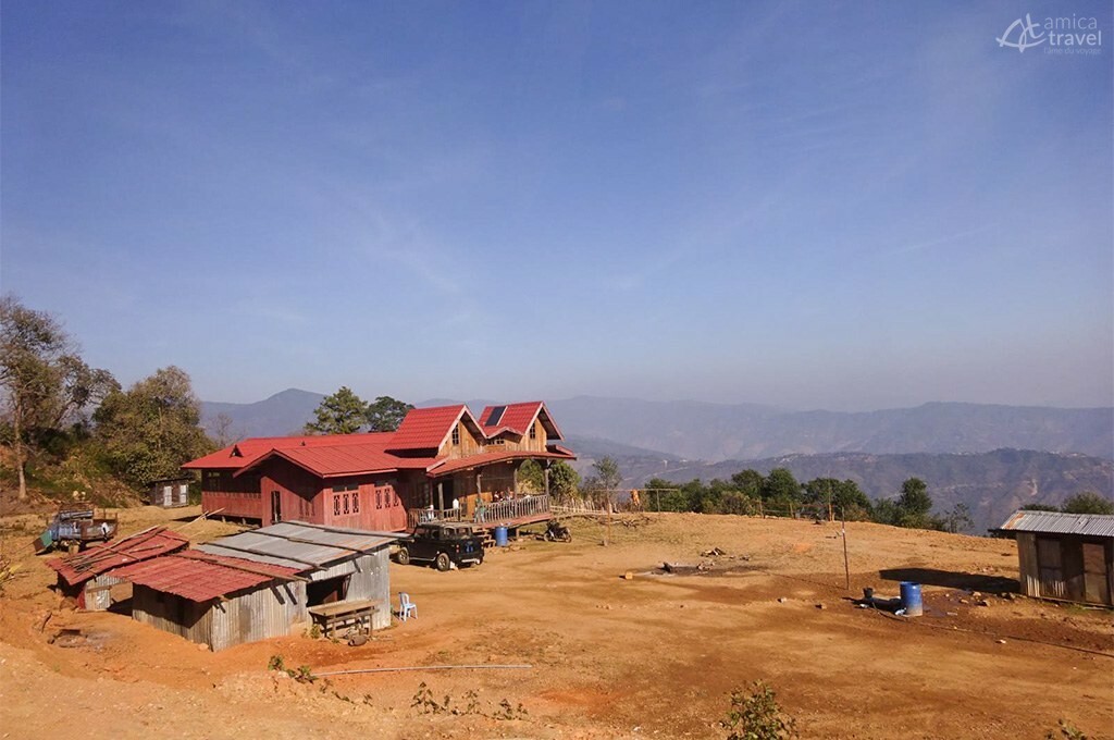 cabine en bois birmanie