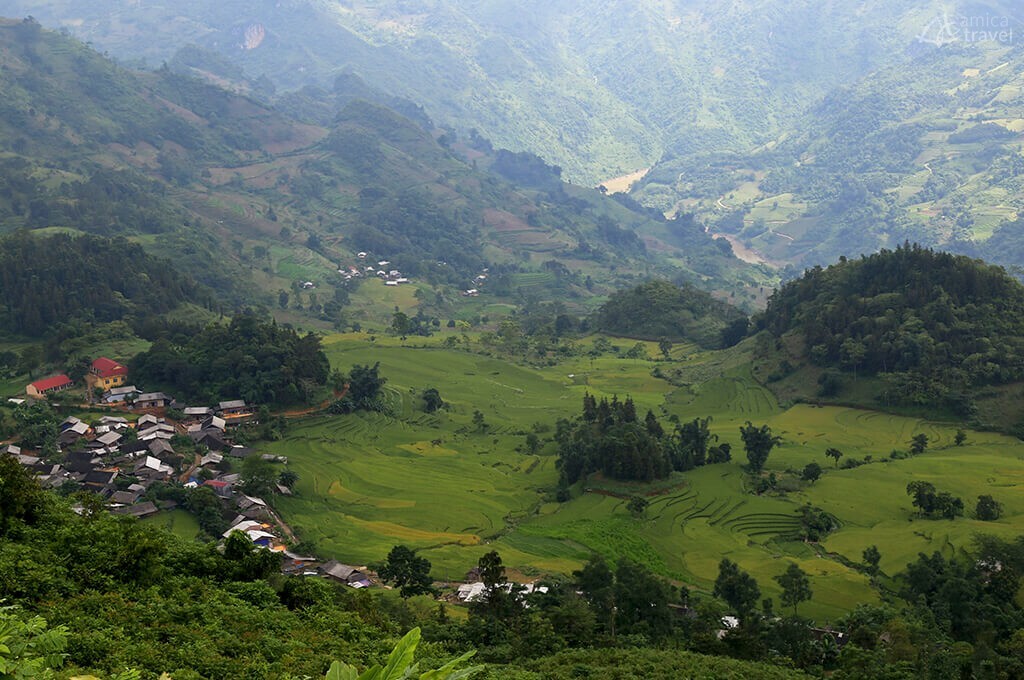 rizières en terrasse Bac Ha