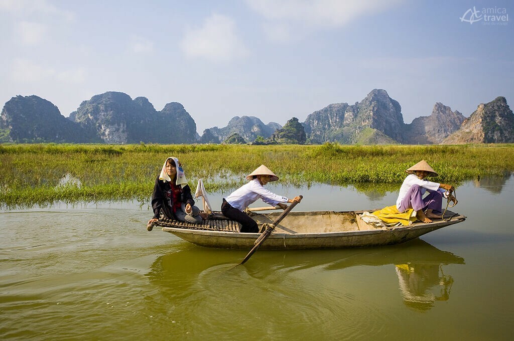 Balade en barque à Kenh Ga kenh ga ninh binh