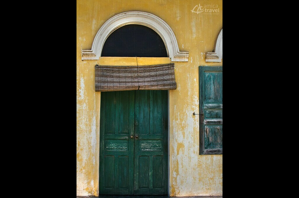 Promenade dans les ruelles du village village non khe Ninh Binh Vietnam