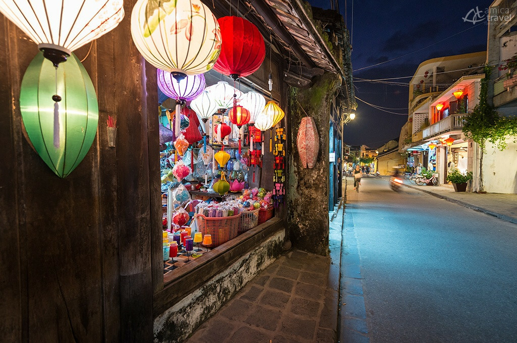 boutique lanterne vieux quartier Hoi An