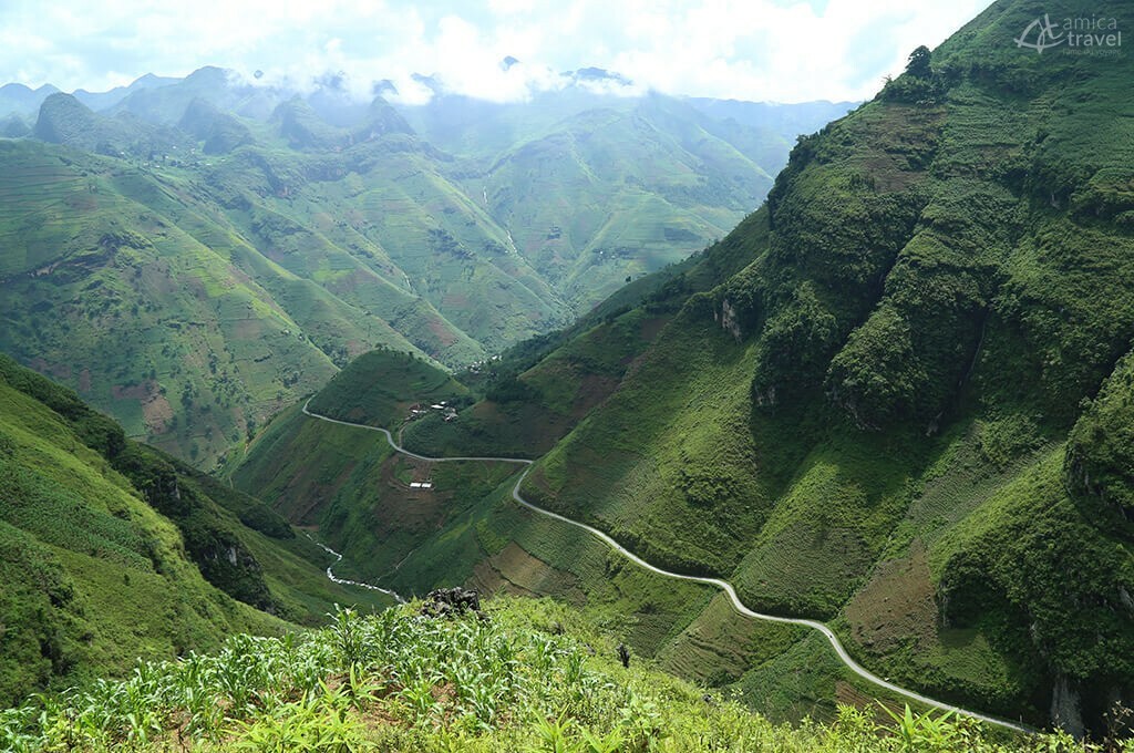 paysage montagneuse Ha Giang Nord Vietnam