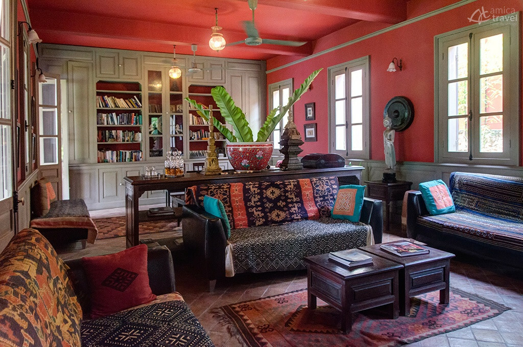 Une Librairie pour tous les clients de l'hôtel librairie tranquille pour voyageurs