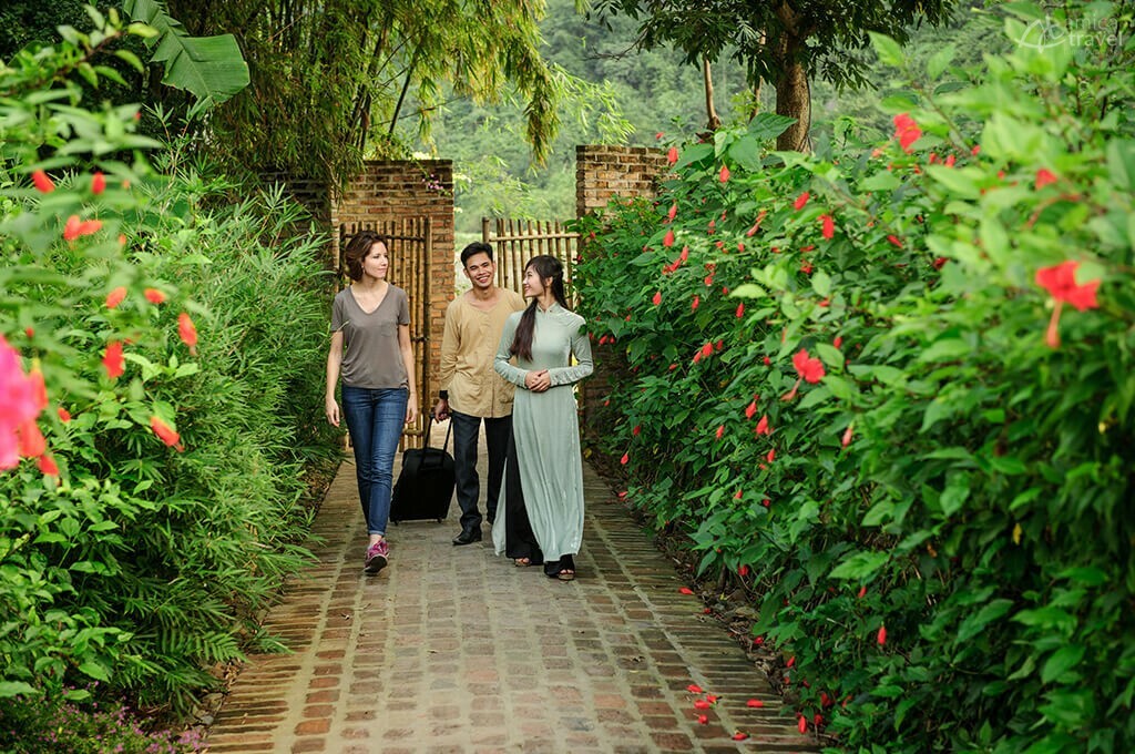 Accueil chaleureux Tam Coc Nord Vietnam