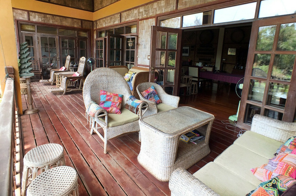 terrasse jungle house