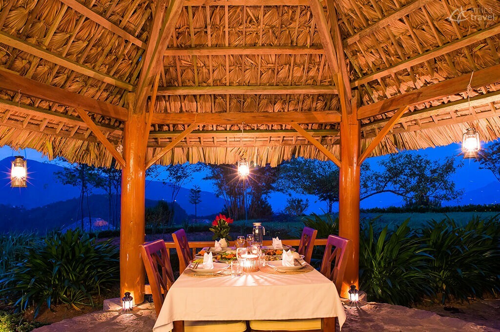 Restaurant Topas Ecolodge Sapa Vietnam