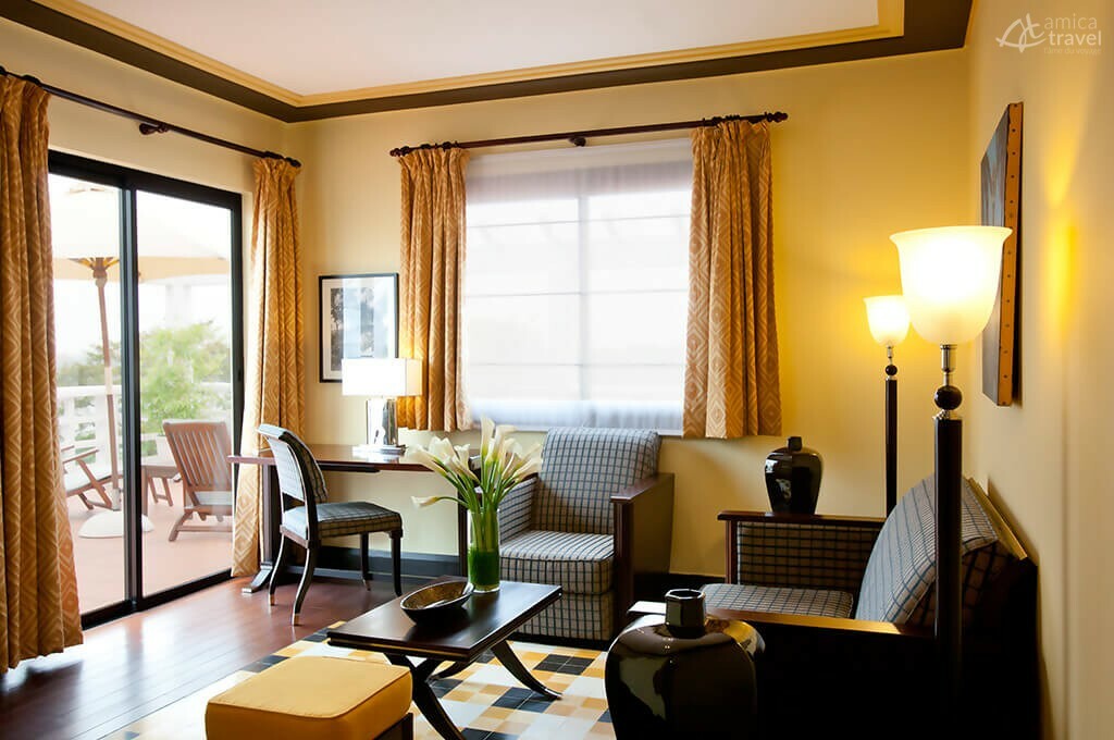 Décor style colonial Azerai Residence Hue