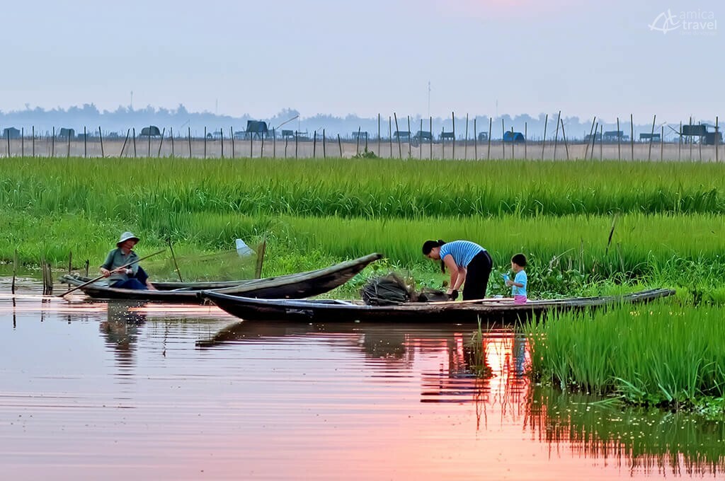 vie locale lagune tam giang hue