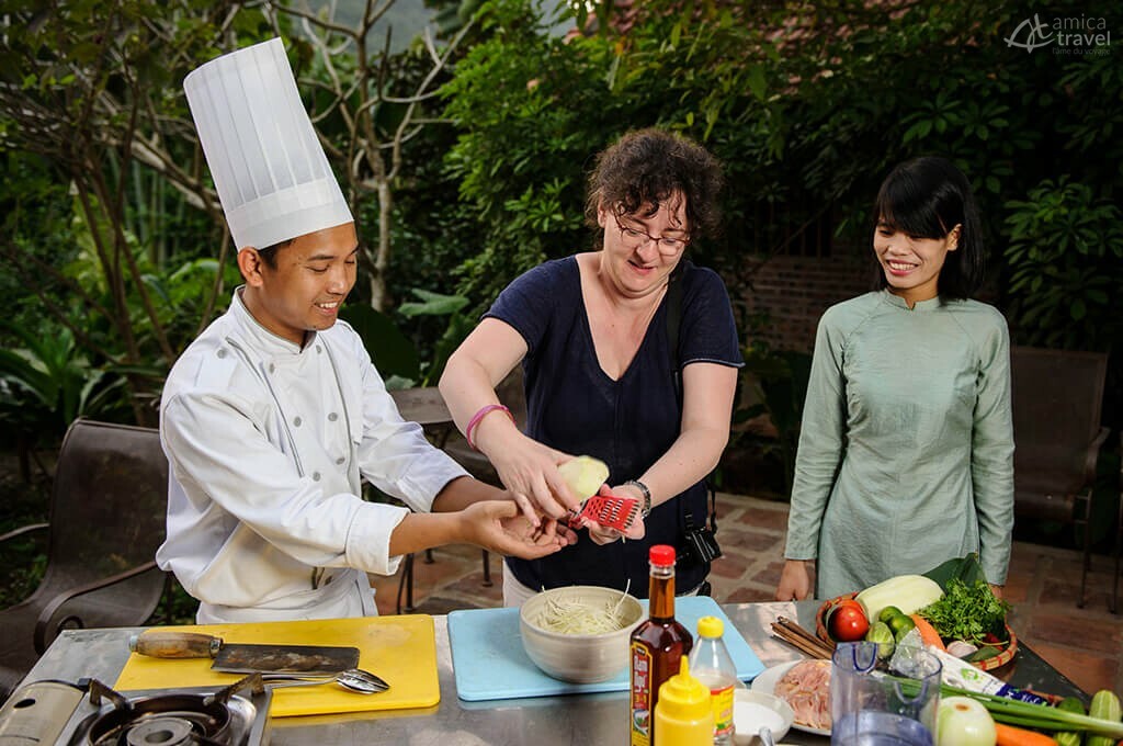 Cours de cuisine de Tam Coc Nord Vietnam