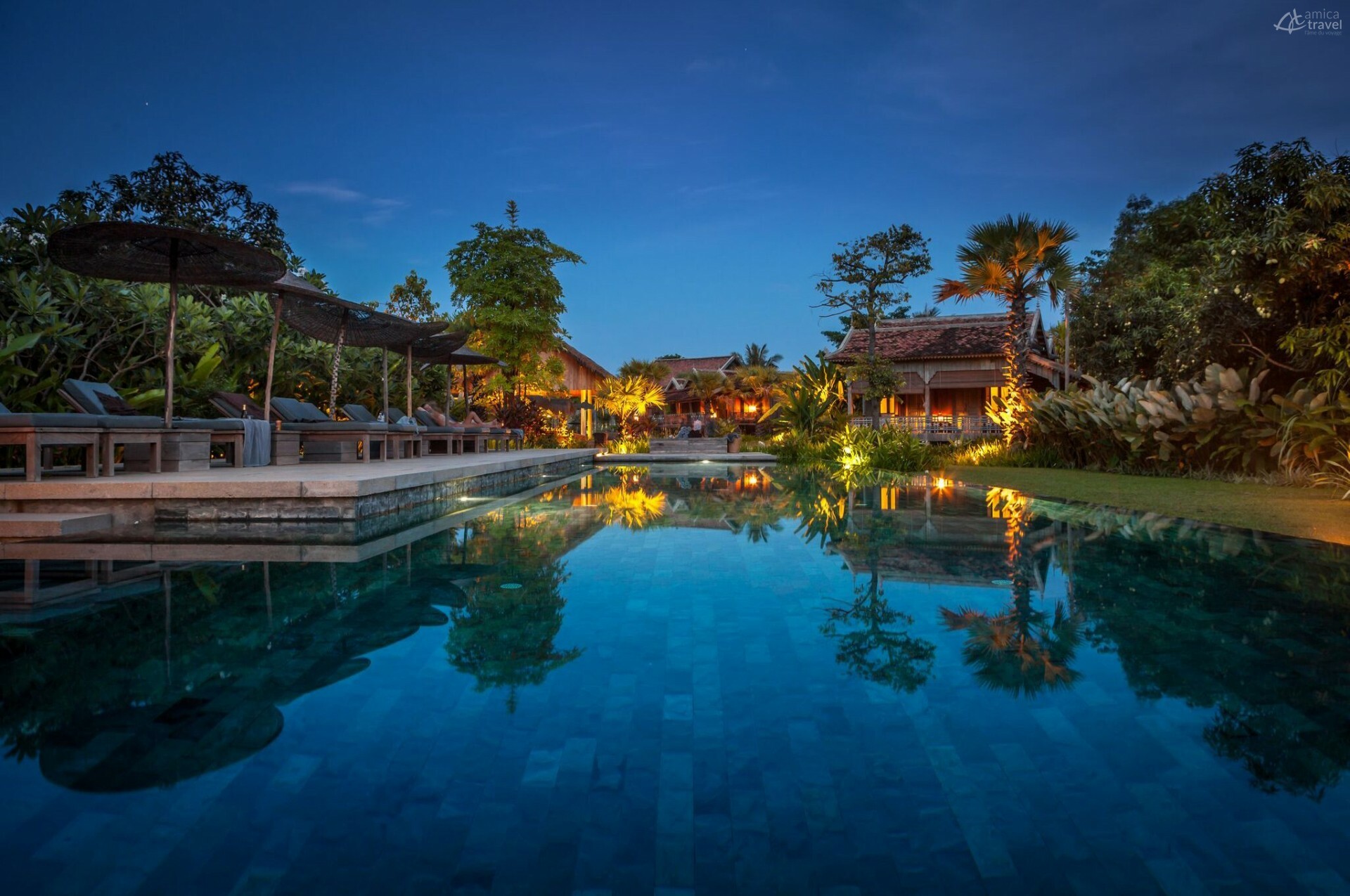 Piscine Sala Lodges Siem Riep Cambodge