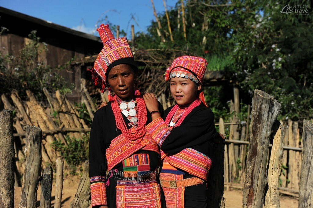 femmes ethnie Luma nord laos