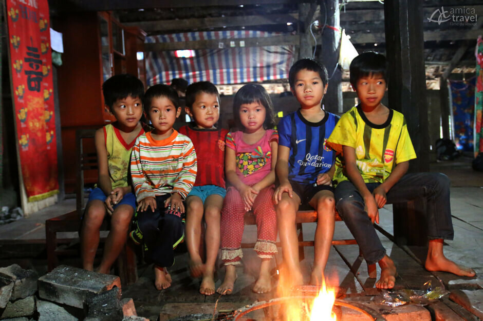 enfants cao bang feu