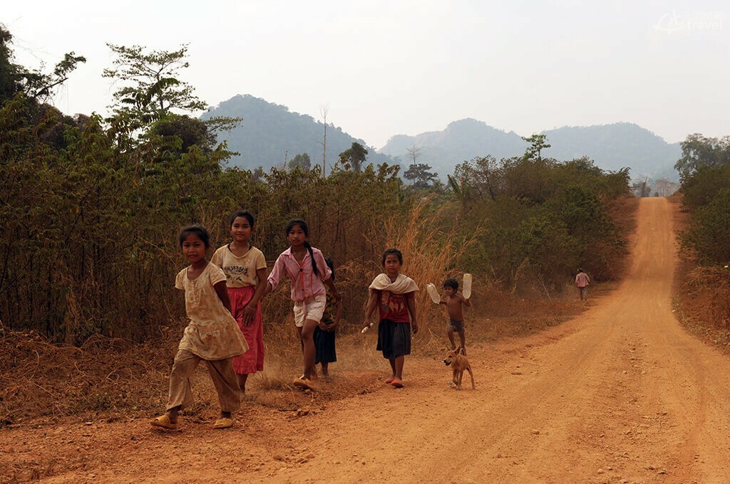 Enfants Preah Vihear Cambodge