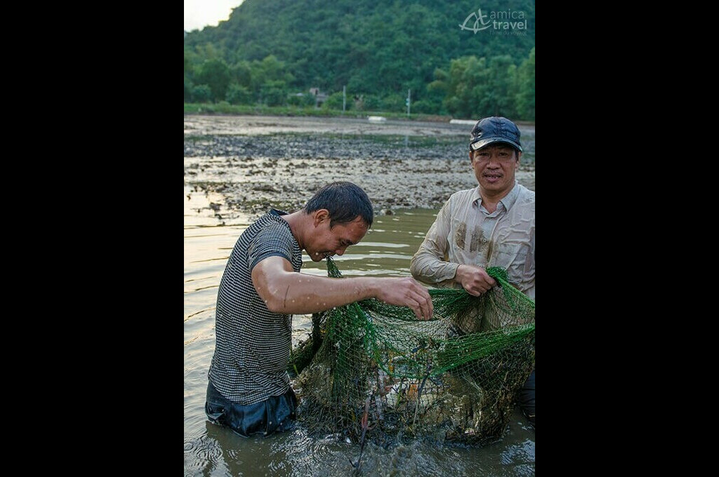 Pêcheur de Tam Coc pecheur tam coc ninh binh vietnam