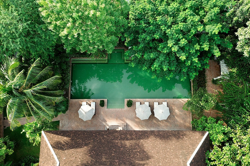 Magnifique piscine privée en accord avec la nature piscine privée satri house