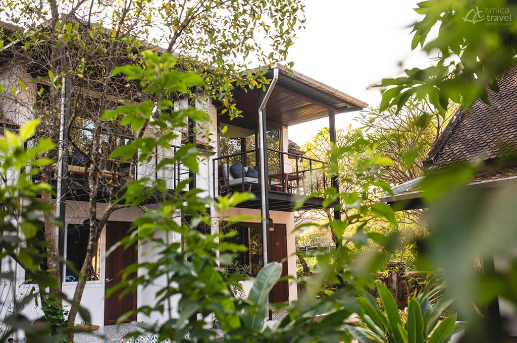 La chambre deluxe duplex sur 2 étages à Résidence Bassac maison deux etages