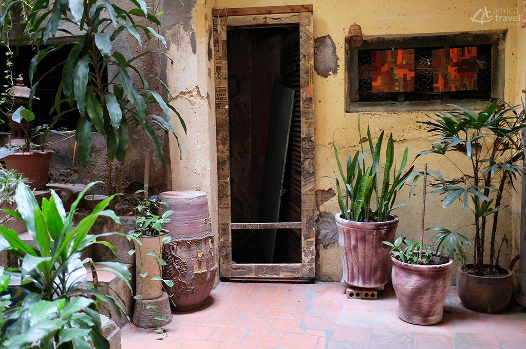 Entrée d'une maison hanoienne entree maison hanoienne