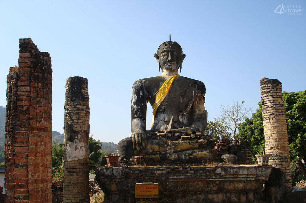 Les ruines de l’ancienne capitale provinciale Muang Khoum ruines ancienne capitale provinciale muang khoum