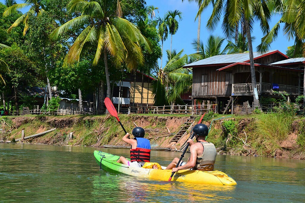 Kayaking 4000 îles Laos