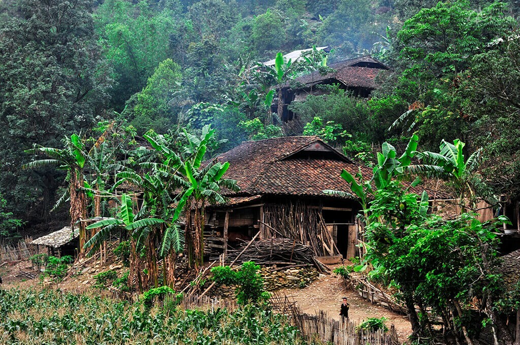 Immersion chez des Lolo noir Cao Bang