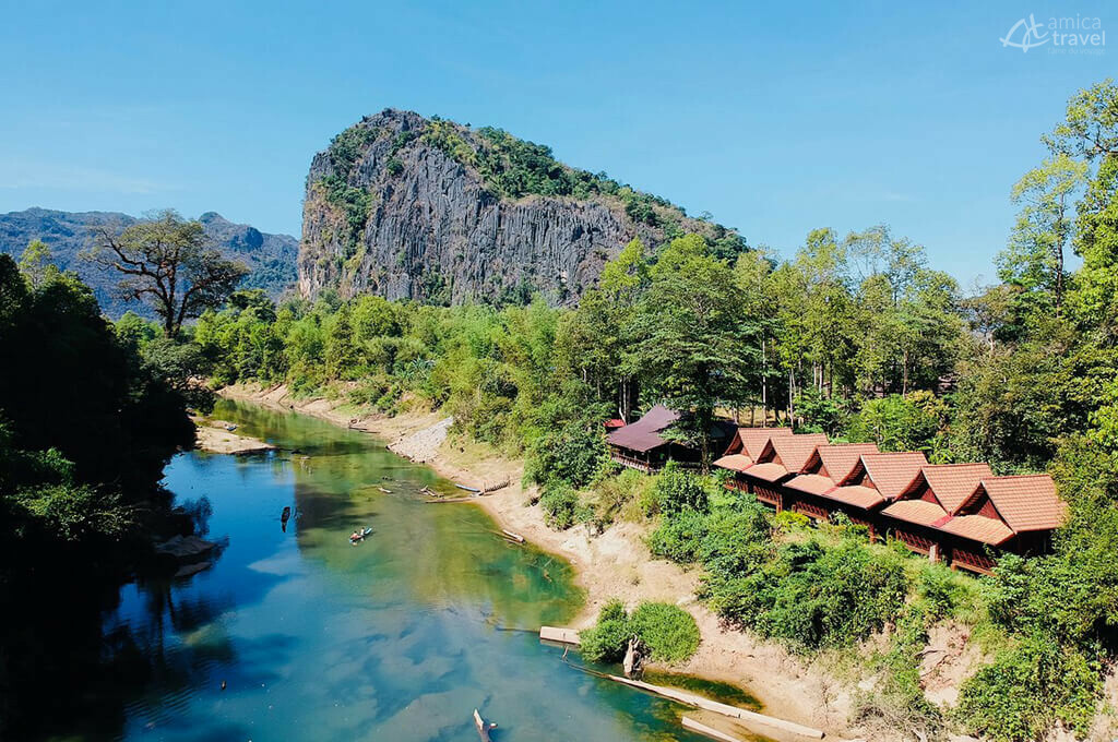 Le Spring River Resort spring river resort laos