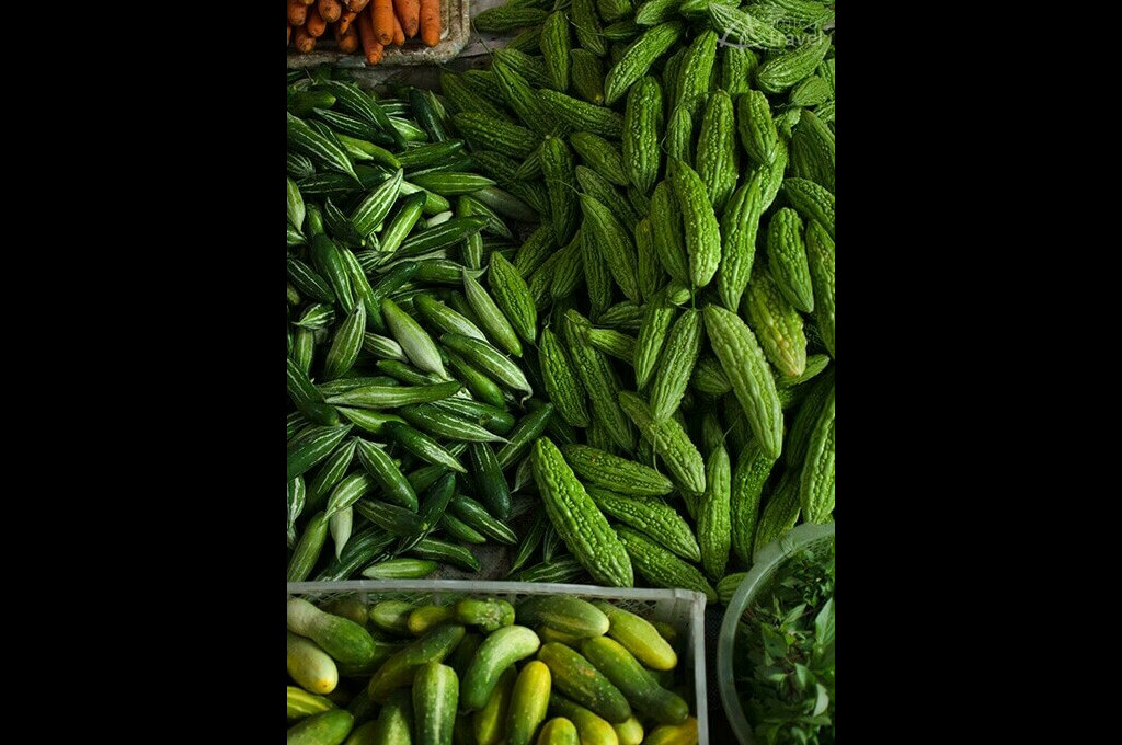 légumes  Nghia Lo Nord Vietnam