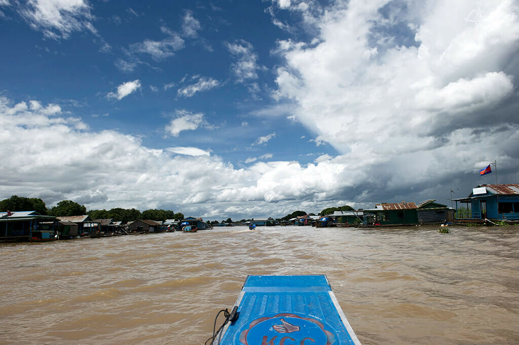 bateau Tonle Sap Cambodge