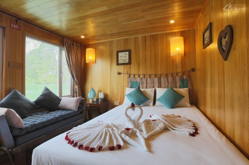 Cabine de Secret Halong Cruise Vietnam