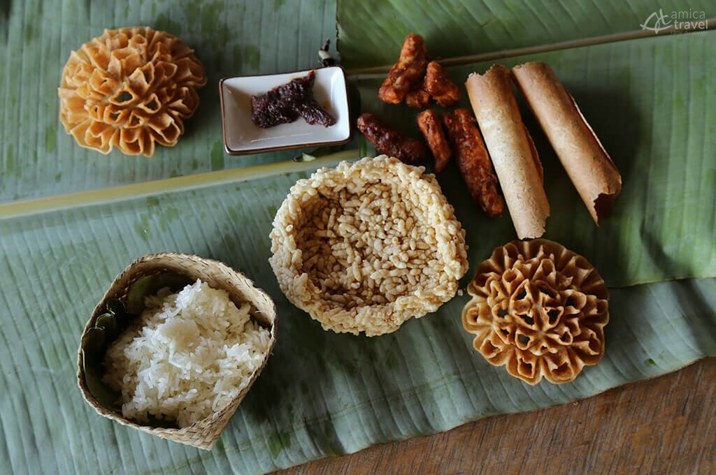 Du fameux riz gluant et des produits à base de riz de Luang Prabang initition au labourage Luang Prabang Laos