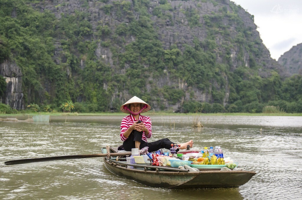 vendeuse tam con ninh binh viet nam