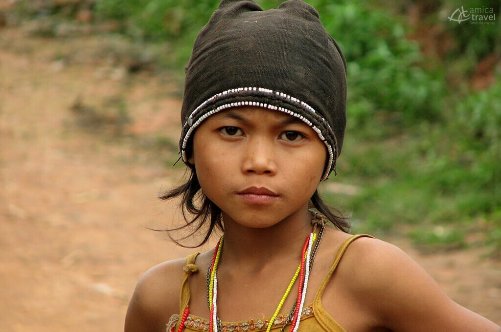 Fille ethnique Nord Ouest Laos