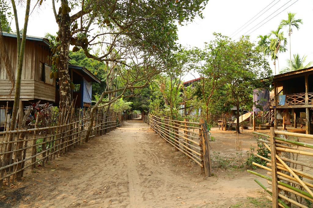 Une atmosphère paisible à travers les sentiers sentier ile don daeng