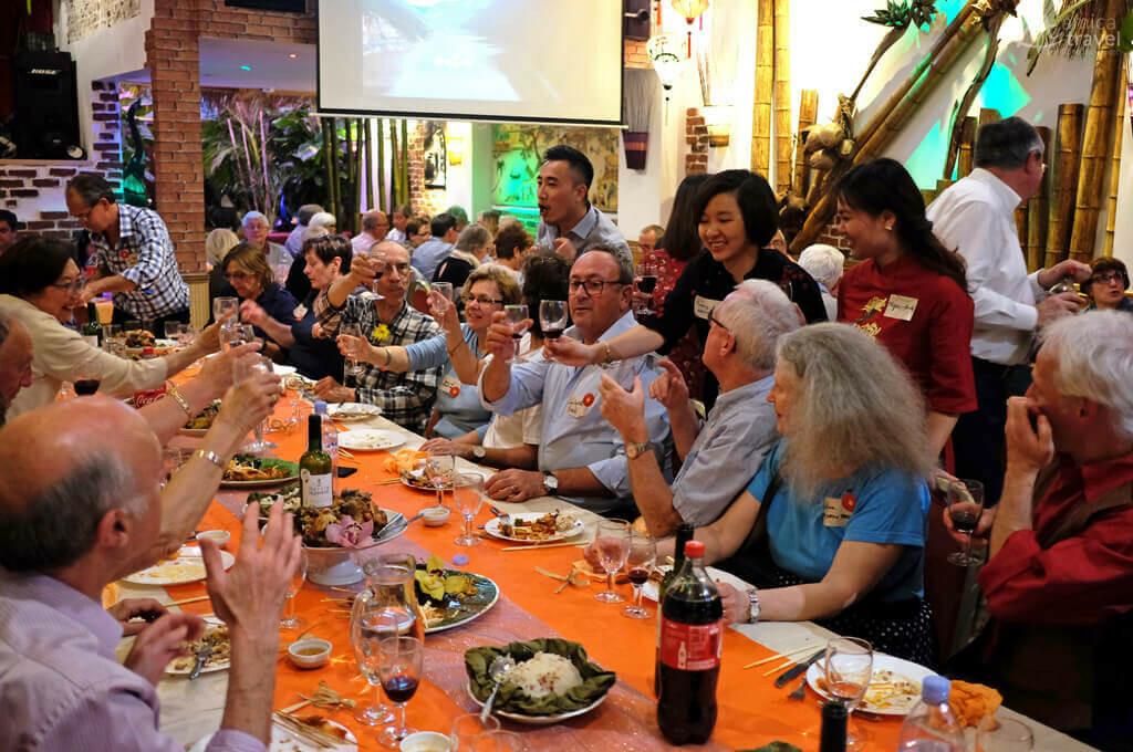 Convivialité à la soirée des Ambassadeurs à Paris en mai 2018 Convivialité soirée Ambassadeurs Paris