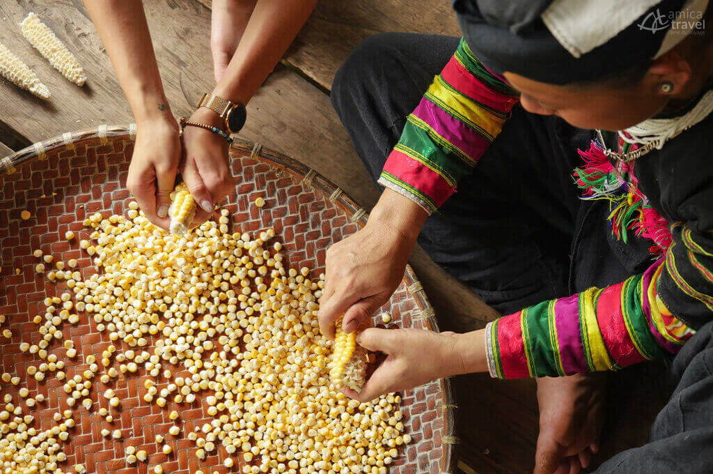 lolo noirs decortiquer mais