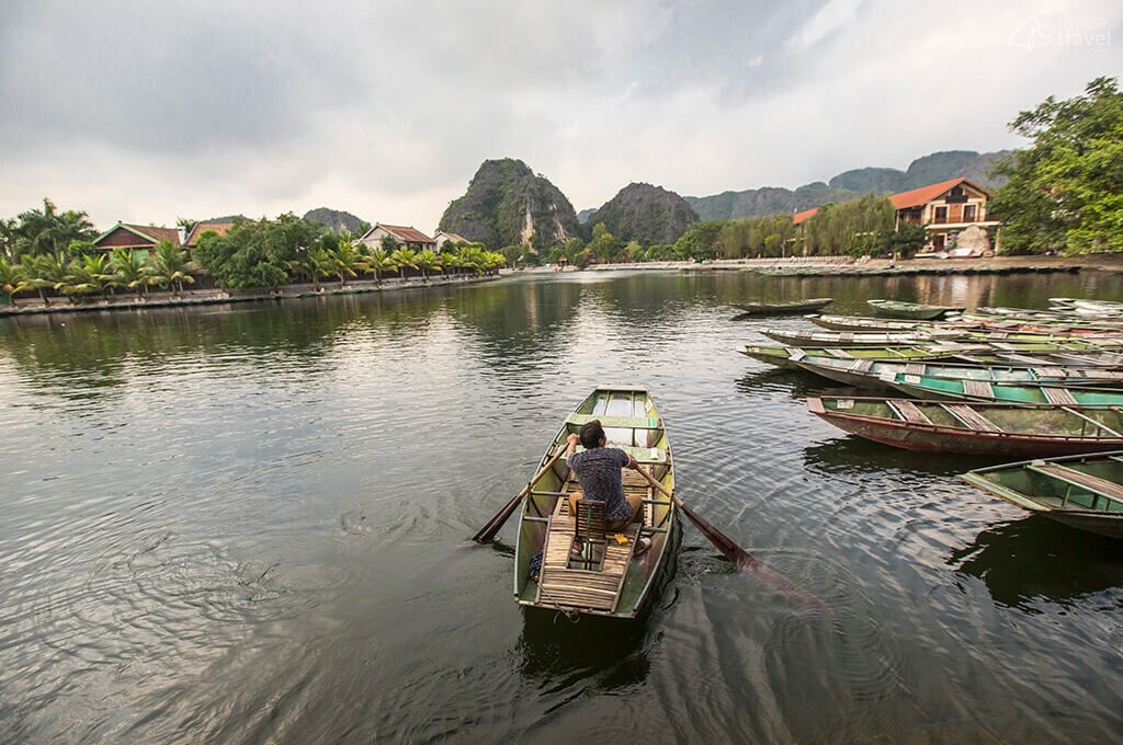 balade en bateau Ninh Binh
