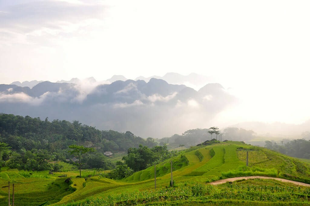 Vue sur la nature de Pu Luong retreat vue de Pu Luong retreat