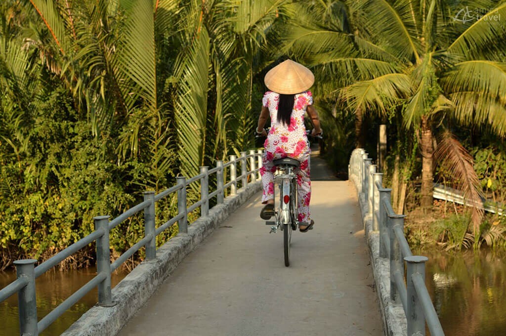 balade vélo Ben Tre Sud Viet Nam