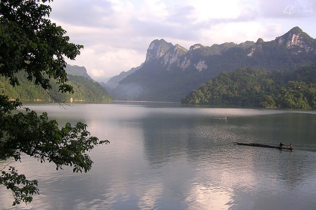Lac Ba Be Bac Kan Nord Vietnam