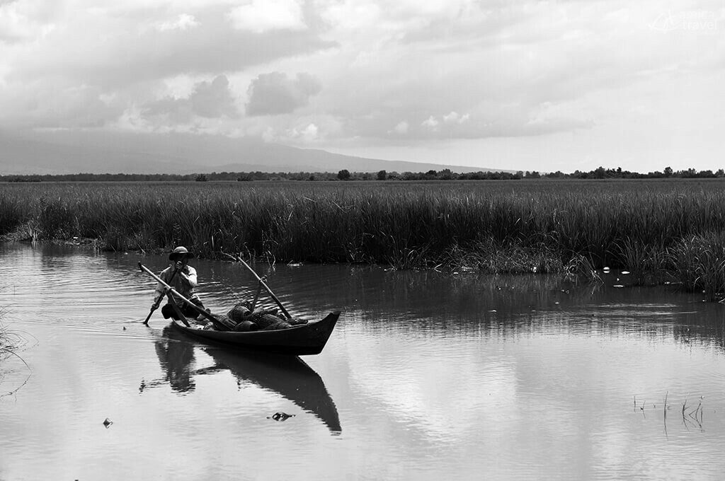 Rivière Kampot Cambodge