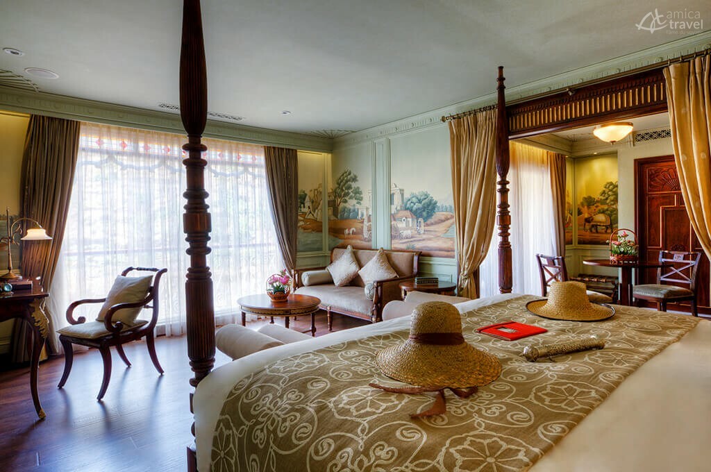 Chambre bateau Jahan Mekong