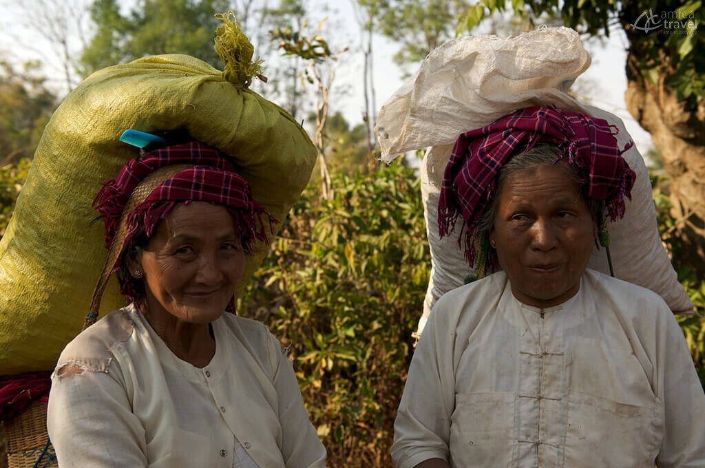 femmes ethniques birmanie