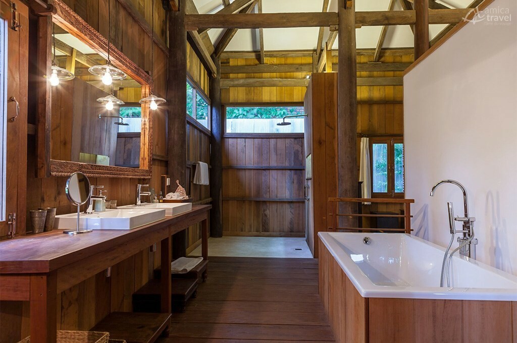 Salle de bain Sala Lodges Siem Riep Cambodge