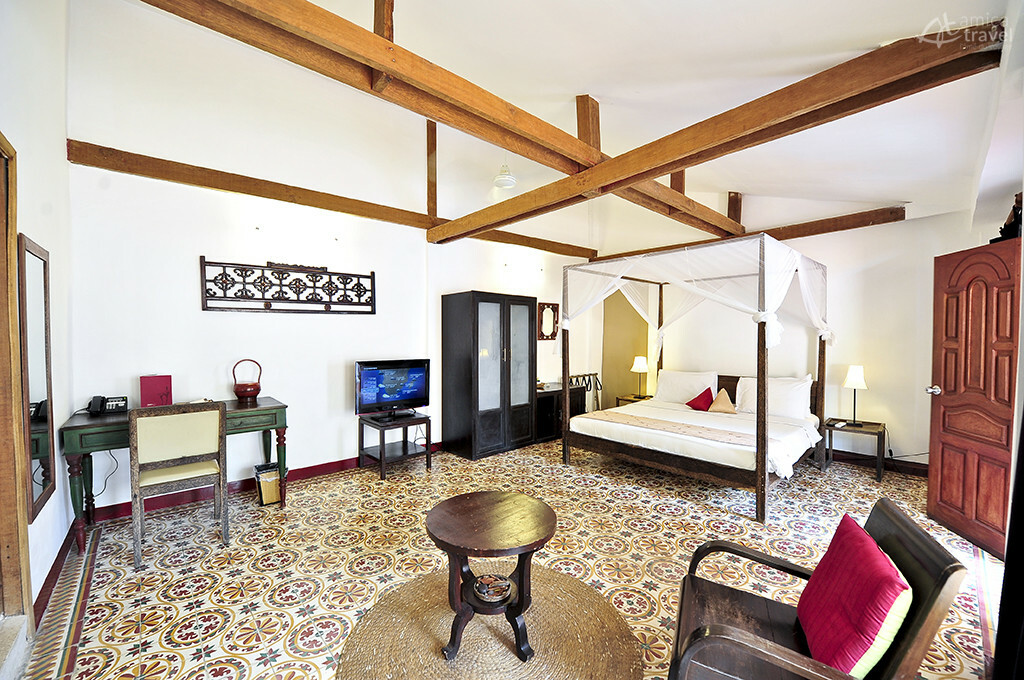 chambre deluxe khmer villa