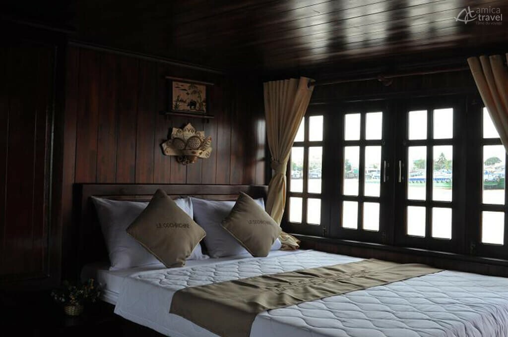 Cabine Cochinchine Delta Mékong, Vietnam