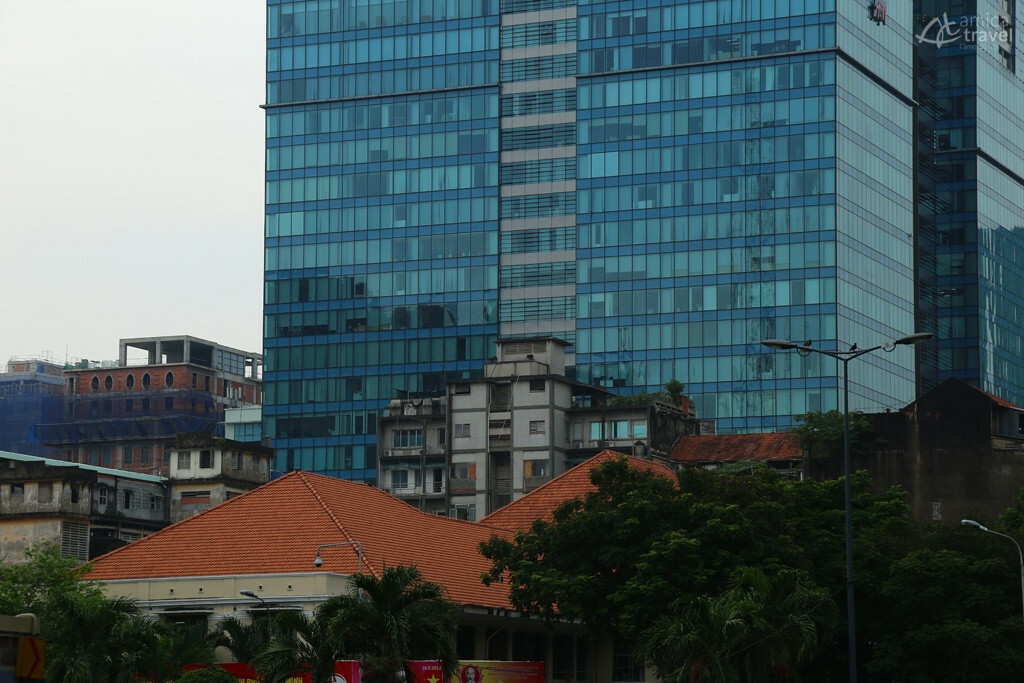 Le toit du Pittman Building aujourd’hui toit pittman building